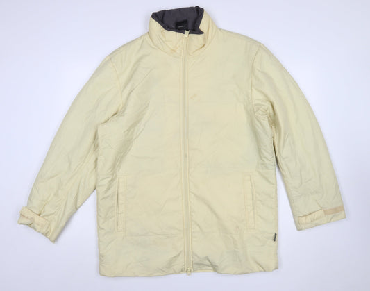 Adidas Men's Beige Lightweight Full Zip Jacket Size S