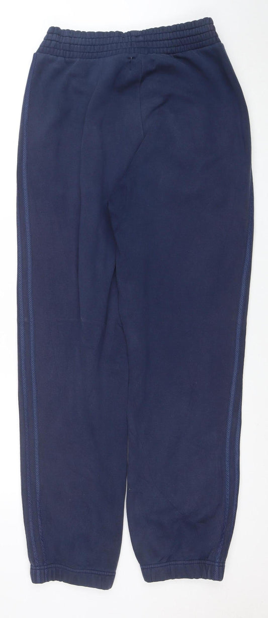 Adidas Men's Blue Jogger Sweatpants M French Terry Regular Fit