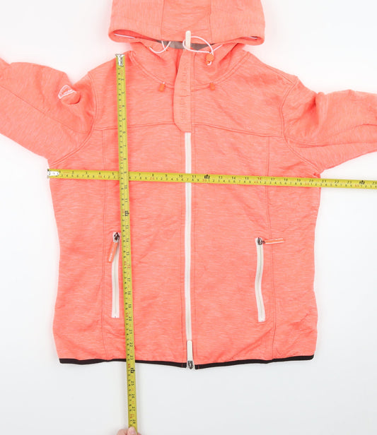 Superdry Women's Coral Full Zip Hoodie XL Lightweight Windtrekker