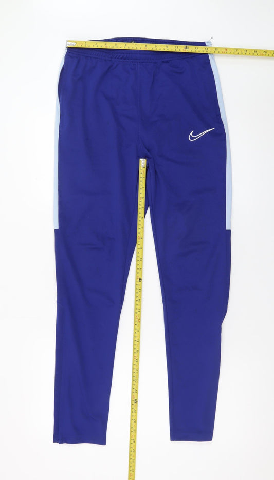 Nike Men's Blue Dri-FIT Tapered Jogger Trousers M