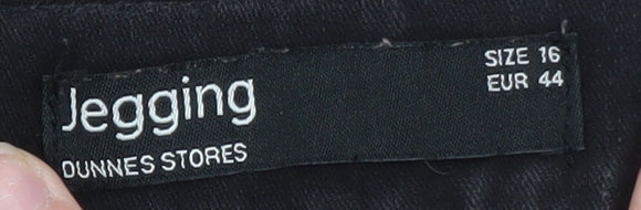 Dunnes Stores Womens Black Size 16 Jegging Slim Fit Jeans