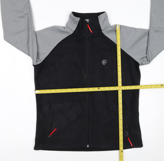 Columbia Women's Black Soft Shell Fleece Jacket Size L