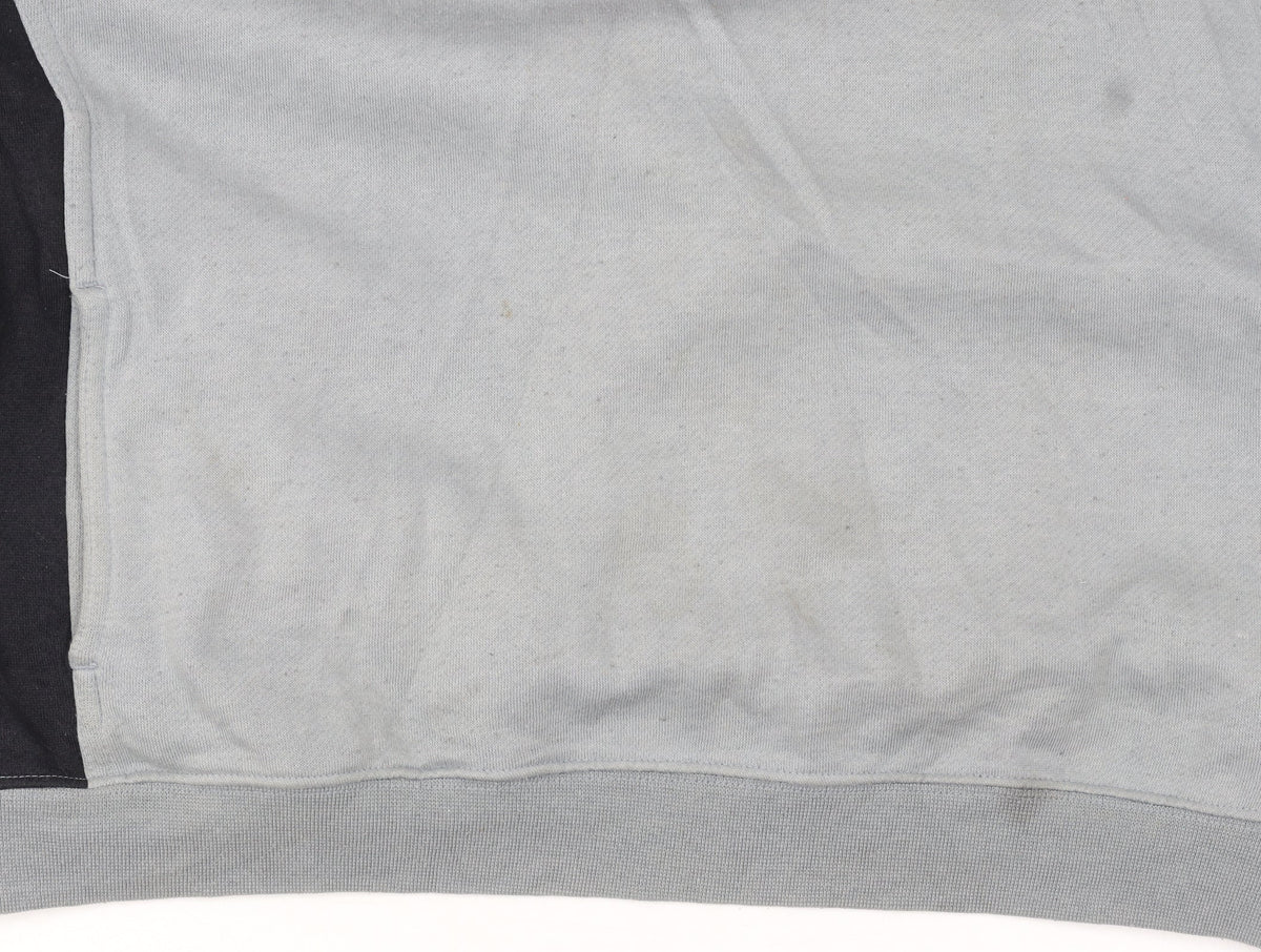 Additional view of Fila boys’ black & grey pullover hoodie xl (176cm) cotton blend logo sweatshirt
