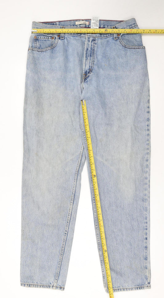 Levi's Women's Blue 18L High Rise Straight Leg Vintage Jeans