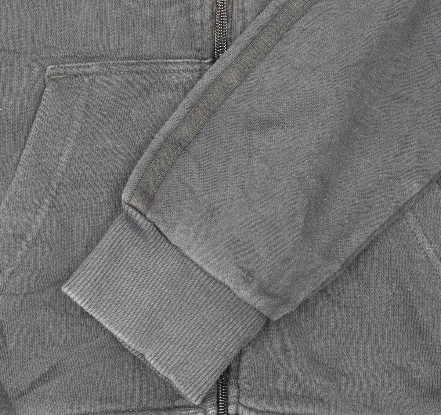 Adidas Men's Black Full Zip Hoodie Small Sportswear Fleece Jacket