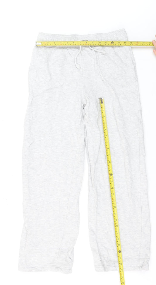 Collusion Womens Grey Jogger Trousers Size 8 Cotton Blend