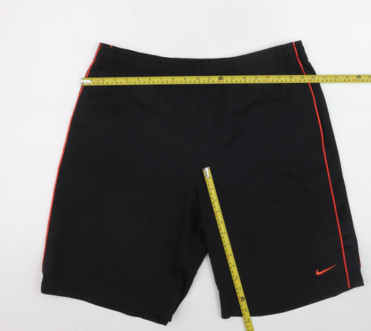Nike Men’s Black Dri-Fit Shorts L Moisture Wicking Quick Dry