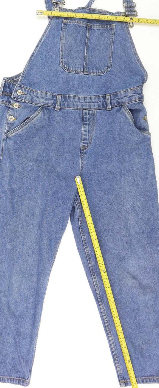 Denim Co. Women's Blue Mom Style Relaxed Fit Jeans Size 16