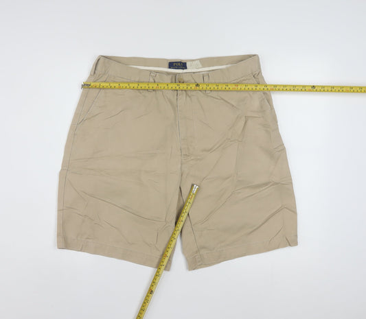 Polo Ralph Lauren Men's Beige Chino Shorts Size 35 Regular Fit