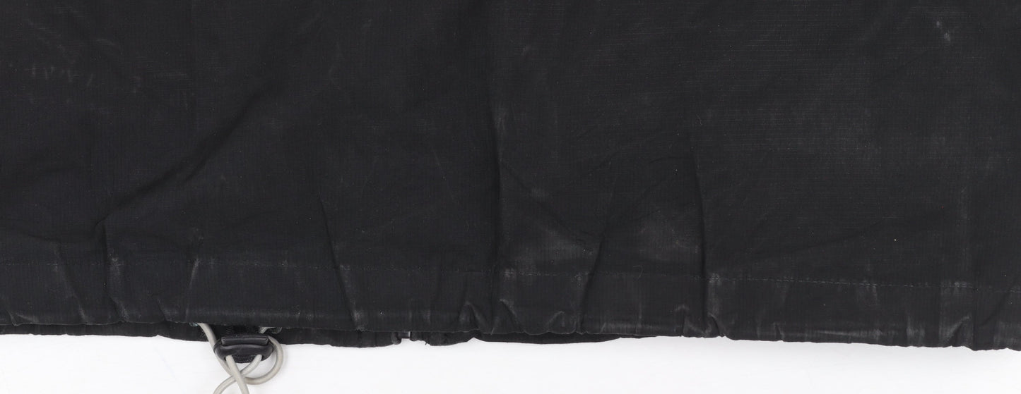 Mambo Men’s Black Waterproof Windbreaker Jacket Size L