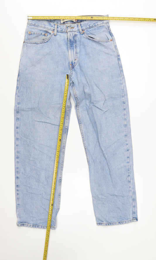 Levi's 550 Men's Blue Relaxed Fit Jeans W31 L30 Denim Classic