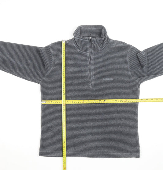 Craghoppers Womens Grey Fleece Half Zip Activewear Jacket UK 12