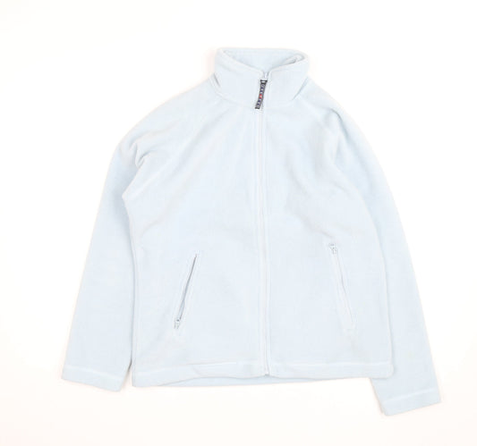 Jerzees Women’s Blue XS Fleece Full Zip Activewear Jacket