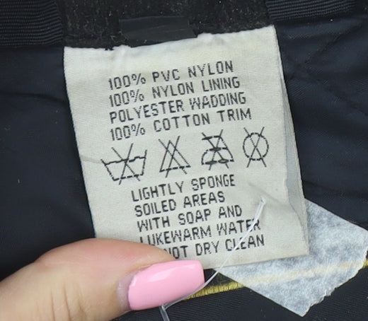 Belstaff Men's Black XL Waterproof Parka Jacket Nylon Outdoor