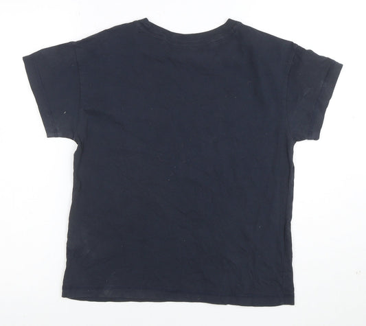 Champion Womens Black Medium Basic Cotton T-Shirt