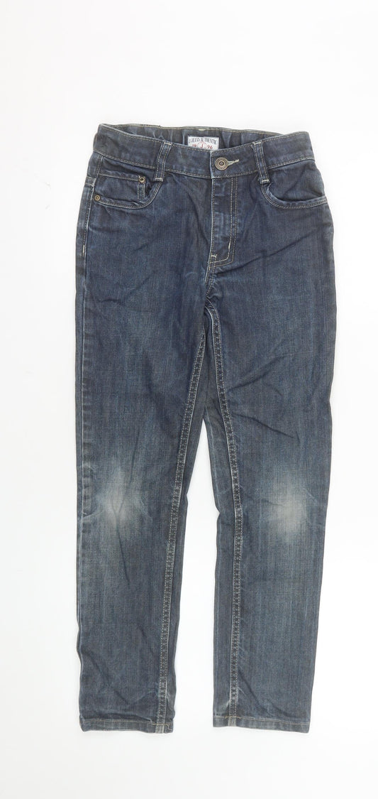 J Jeans Authentic Boys Blue Straight Denim Jeans Age 10 Regular Fit