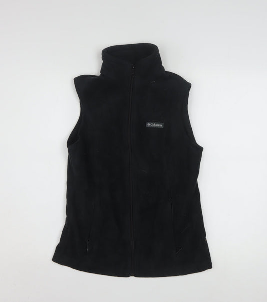 Columbia Womens Black Fleece Bodywarmer Waistcoat Size S