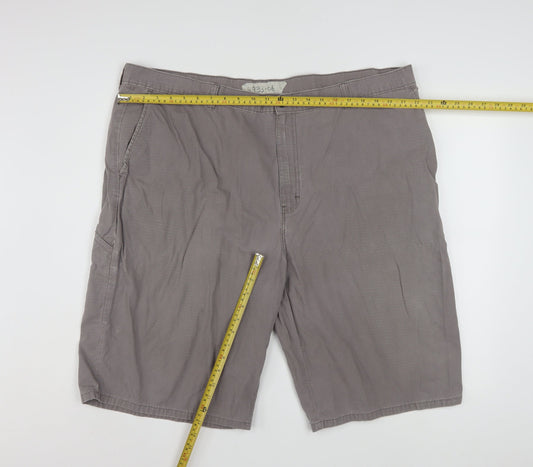 Dickies Men’s Grey Cargo Shorts Size 44 Cotton Workwear Style