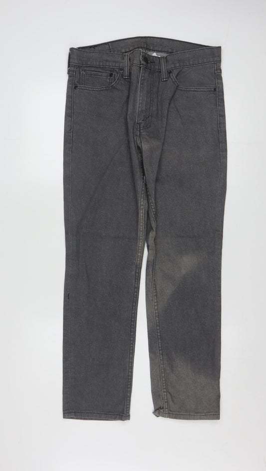 Levi's Men's Grey 511 Slim Straight Denim Jeans 33x30
