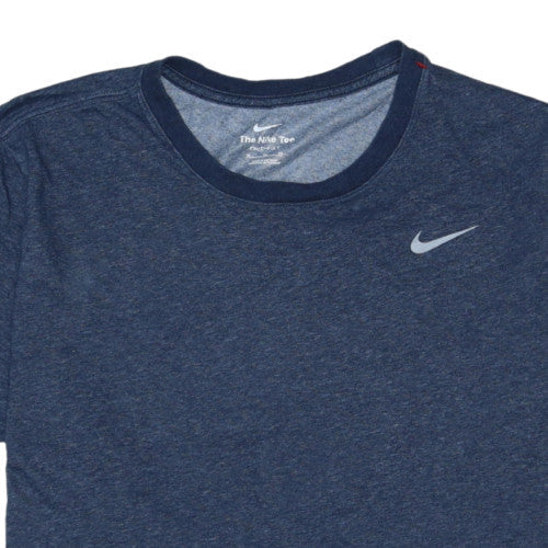 Nike Men's Blue Dri-Fit Crew Neck Short Sleeve T-Shirt XL