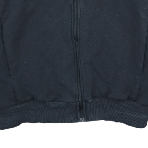 Gymshark Mens Black Full Zip Hoodie Size M Athletic Fit