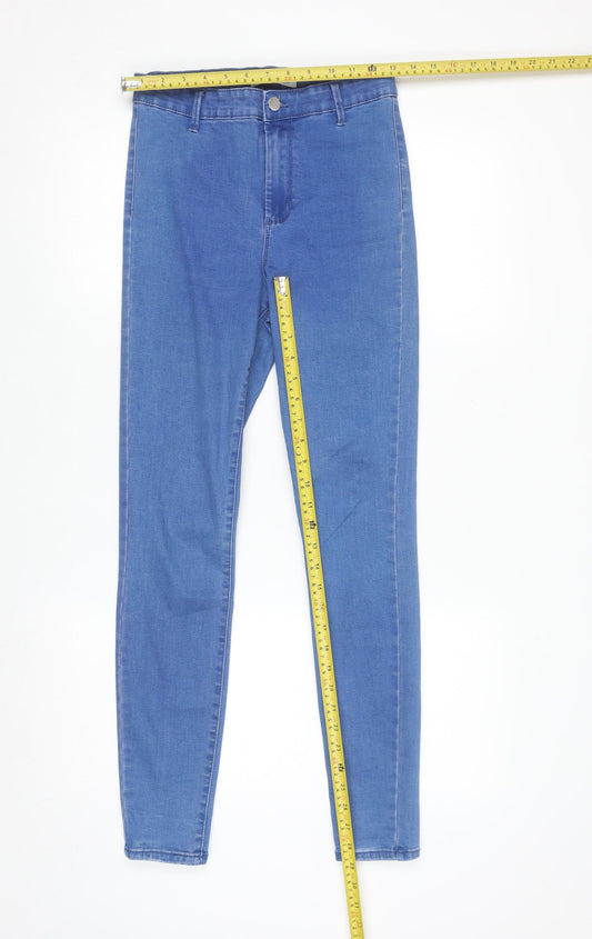 Denim Co Womens Blue Skinny Jeans Size 10 Stretch Denim