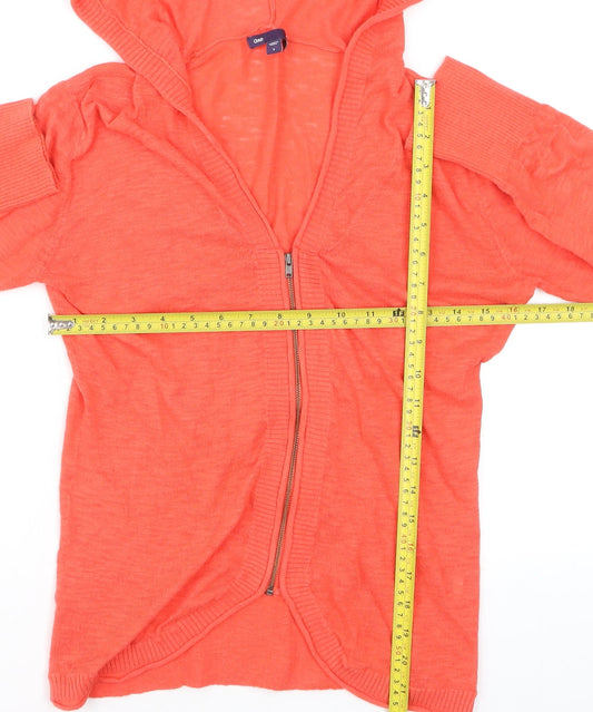 GAP Women's Coral Full Zip Lightweight Hoodie Size S