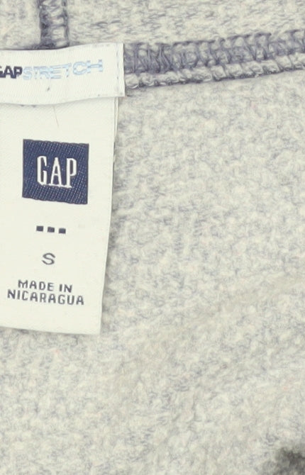 GAP Womens Blue Pullover Hoodie Small Cotton Blend Casual