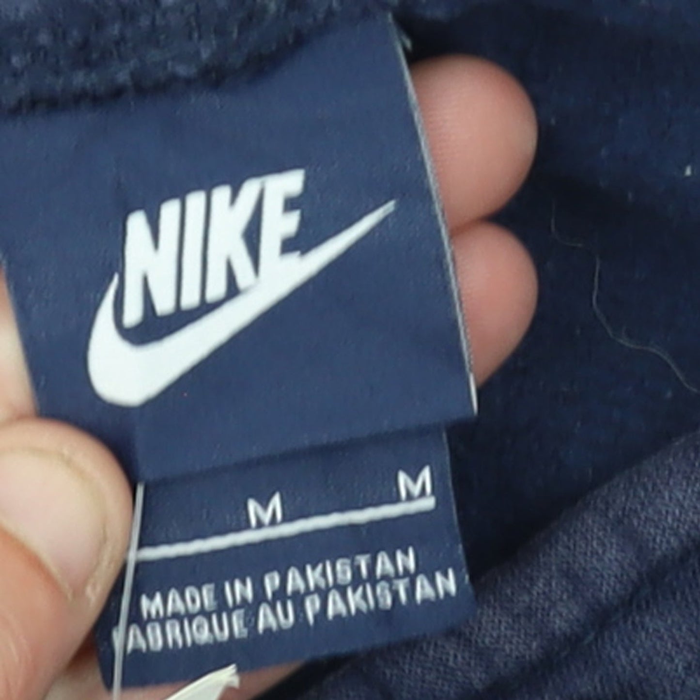 Nike Men's Blue Jogger Trousers Size M Regular Fit Fleece