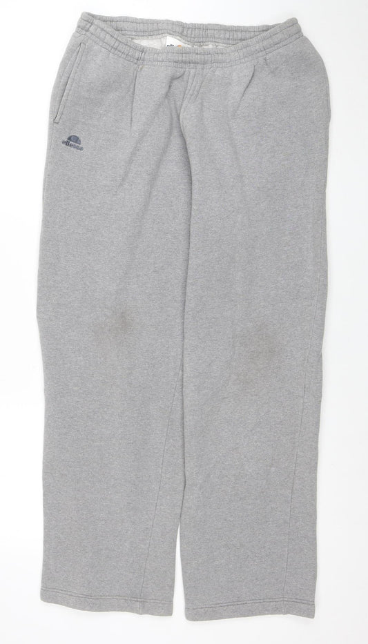Ellesse Men's Grey 2XL Sweatpants Fleece Activewear Trousers