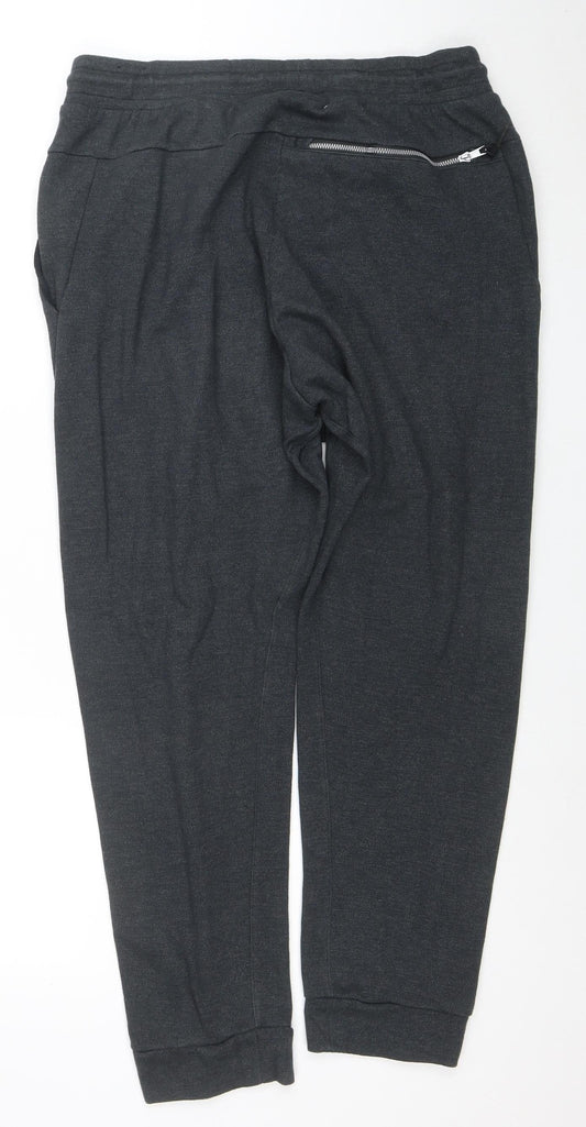 Nike Men's Black XL Jogger Activewear Sweatpants with Zip Pocket
