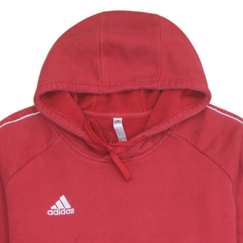 Additional view of Adidas Men's Red 2XL Pullover Hoodie Fleece Sports Sweatshirt