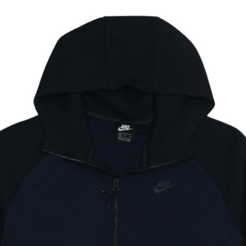 Nike Men's Blue Full Zip Fleece Hoodie XL Sportswear