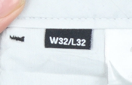 Dickies Men’s Black Slim Fit Chino Trousers W32 L32 Workwear