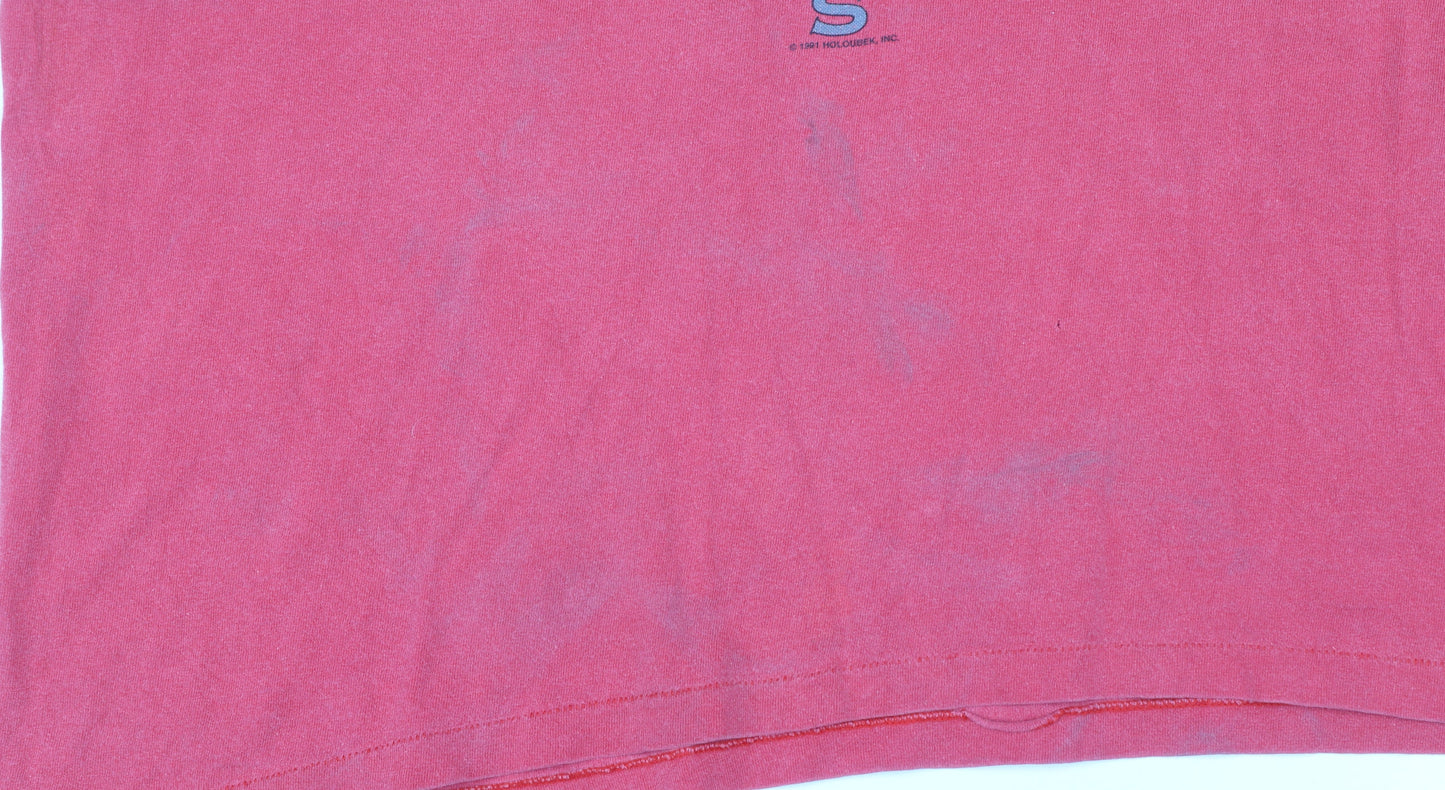 Harley-Davidson Men's Red Graphic XL Cotton Classic T-Shirt