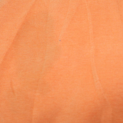 Carhartt Men’s Orange Full Zip Hooded Sweatshirt L Heavyweight Fleece