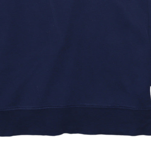 Ralph Lauren Boys Navy Blue 1/4 Zip Cotton Sweatshirt XL (18-20)