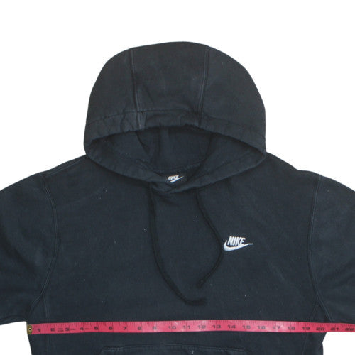 Nike Women's Black Pullover Hoodie Size S Cotton Blend Logo