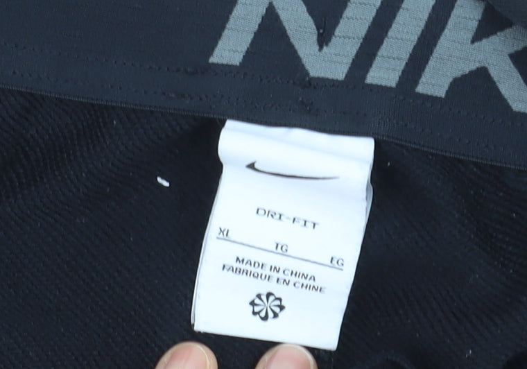 Nike Men's Black XL Dri-FIT Jogger Sweatpants Activewear