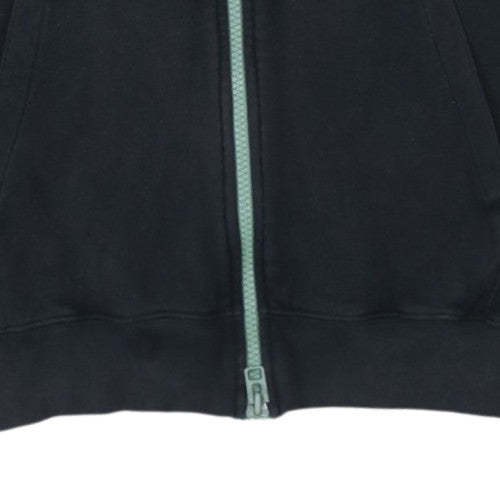 Nike Men's Green Full Zip Hoodie Small Colour Block Sportswear