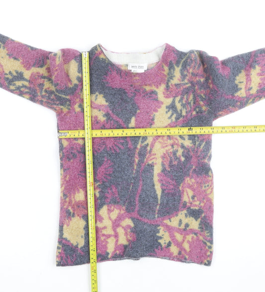 White Stuff Womens Multicoloured Wool Alpaca Jumper Size 8