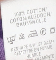 Marks and Spencer Women Purple Cotton Cardigan Size 16