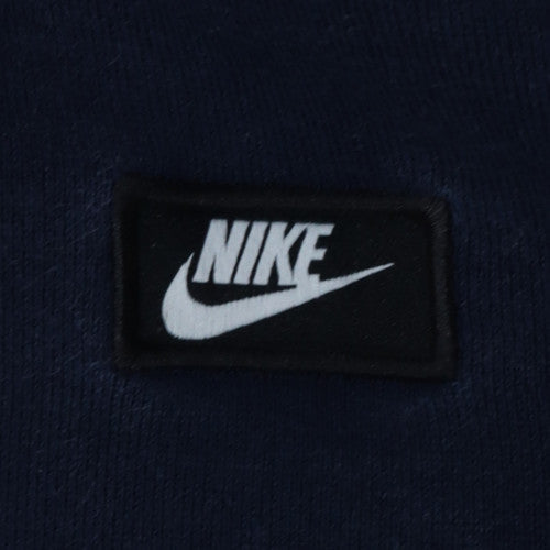 Nike Men's Blue Full Zip Hoodie L Cotton Fleece Sportswear
