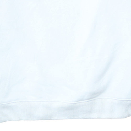 Lacoste Men's White Crew Neck Sweatshirt XL Cotton Blend