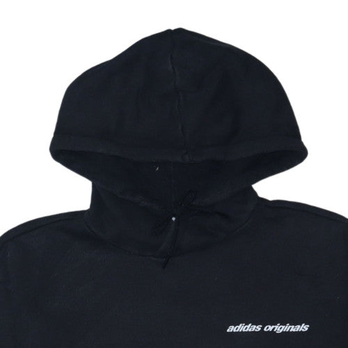 Adidas Originals Men’s Black Pullover Hoodie Size M 3/4 Sleeve
