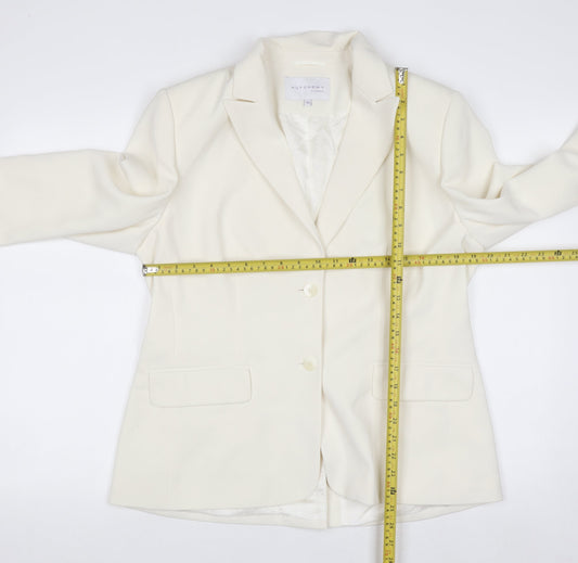 Autonomy Classic Women's Ivory Blazer Size 18 Single Breasted Jacket