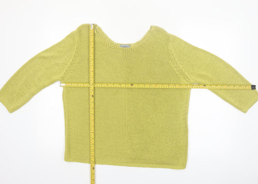 Marks and Spencer Per Una Women’s Green L Chunky Knit Jumper