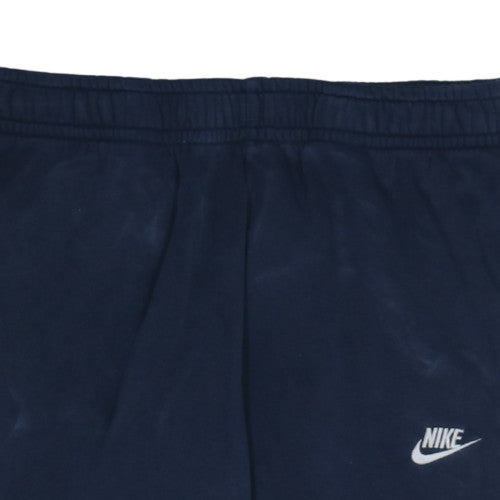 Nike Men's Navy Blue Jogger Sweatpants M Cotton Blend
