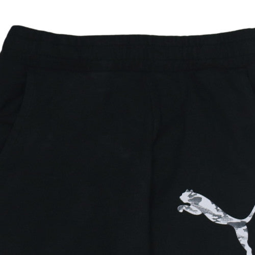 Additional view of Puma Women's Black Jogger Sweatpants S Fleece Comfort Trousers