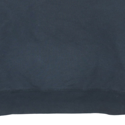 Nike Women Black XXL Pullover Sweatshirt Crew Neck Embroidered Logo
